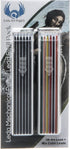 Leda Mechanical Pencil Black and Mixed Colors Lead Refill Pack for Drawing