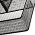 Hiceeden 2 Pack Mesh Metal Desk Drawer Organizer - 16.1"x12.2"x2" 6 Compartment Tray with Adjustable Dividers for