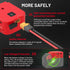 Multi-Functional USB Charger Adapter & Power Wheels Battery Adapter for Milwaukee 18V Battery with 2 USB Ports
