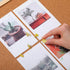 Eersida 40 Pieces Gold Push Pins, Cute Decorative Thumb Tacks with 5 Designs for Photos, Wall, Maps, Bulletin Board