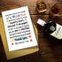 Supoeguk Lovely Thank You Card for Friend, Appreciation Card for Boss Coworker, Poem Thank You Card for Teacher, Sweet