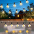 Hobbynors 25FT G40 12+1 Bulbs, E12 2700K Commercial LED Outdoor String Lights with Socket, Warm White, Grade