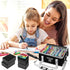 Chris.W 262 Premium Black Marker Pen Case - Slots for All Your Markers