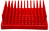 EISCO Red Plastic Test Tube Peg Drying Rack Holds 96 13mm Test Tubes Labs by EISCO