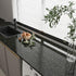 Black Gold Granite Contact Paper Peel and Stick Countertops for Kitchen Waterproof Marble Wallpaper Self Adhesive Granite Countertop Contact Paper for Cabinets Counters Desk Cover 17.7''x100'' by CHIHUT