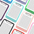 Organizer Clipboard with Storage, Foldable File Folder, Plastic Clipboard Folio for Teacher, Kids, Doctor, Offices