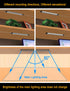 Counter 3Pcs 6500K 1350Lm Under Cabinet Lights Built-in ADIUSTABLE Cable LED Light Bar No Messy Wires! Touch Under