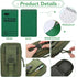 Prudiut 3 Pcs Waterproof Notebook with Tactical Cover, Weatherproof Pen, 3 x 5 Inch Pocket Notepad for Outdoor Records