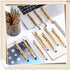 Jetec 100 Pcs Inspirational Bible Verse Bamboo Pens, Wooden Retractable Ballpoint Pens with Stylus for Gifts