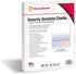 DocuGard Blue/Red Prismatic Bottom Check - 8.5 x 11 Inches, 24 lb, 500 Sheets, 1 Check Per Sheet