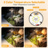 12V 3CCT 3000K-5000K 18 2 Pack LED Low Voltage Landscape Lighting, Landscape Lighting Kit with Connectors, Tall LED Low