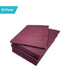 VSM 10-Pack, 6" x 9", Maroon Very Fine Non-Woven Hand Pad, Aluminum Oxide Grains for Finishing and Cleaning
