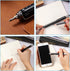 Zonon 3 Pieces Present Pen for Men, Multi-Tool 6 in 1 Mini Ballpoint with Refills for Graduation (Black, Yellow, Silver)