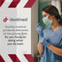 Dealmed Medical Exam Gloves – 100 Count Small Disposable Nitrile Gloves, Latex Free