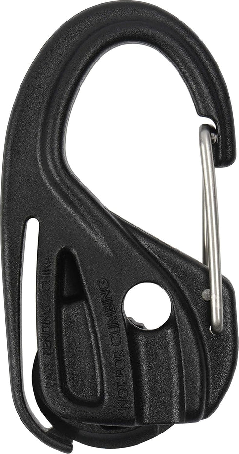 Nite Ize CamJam Cord Tightener, Tie Down Cam Mechanism with Carabiner Clip, Utility Rope & Cord Tightener (4 Pack)