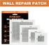 Drywall Repair Kit, Self Adhesive Patch for Quick Repair of Large Holes, 2/4/6/8inch