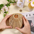 CHGCRAFT Empire Clip-On Chandelier Lamp Shades Cone Natural Rattan Lamp Shades Replacement Clip on Lamp Shade for Floor