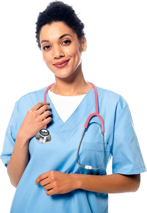 Pink Ever Ready Dual Head Stethoscope