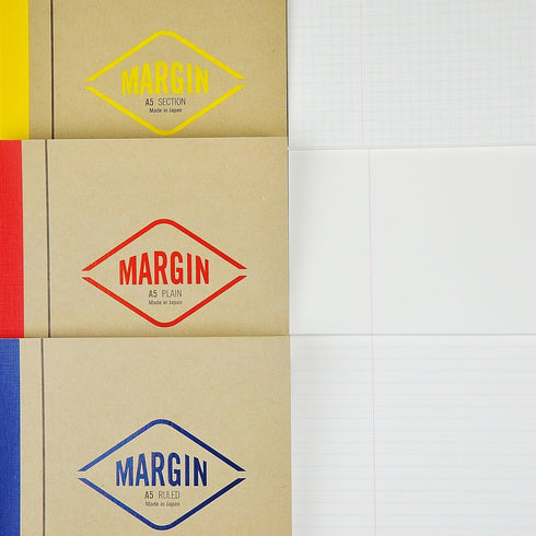 Life N711 MARGIN A5 Notebook, Red