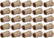 SharkBite 1/2 Inch Crimp Plug, Pack of 25, Brass Plumbing Fitting for PEX Pipe, PE-RT, UC514LF