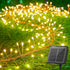 Brightown Solar String Lights for Outside, 19.6Ft 240 LED Solar String Lights