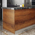 Yenhome 24"x118" Brown Wood Contact Paper, Peel and Stick Vinyl Wrap for Countertops, Waterproof Wood Wallpaper