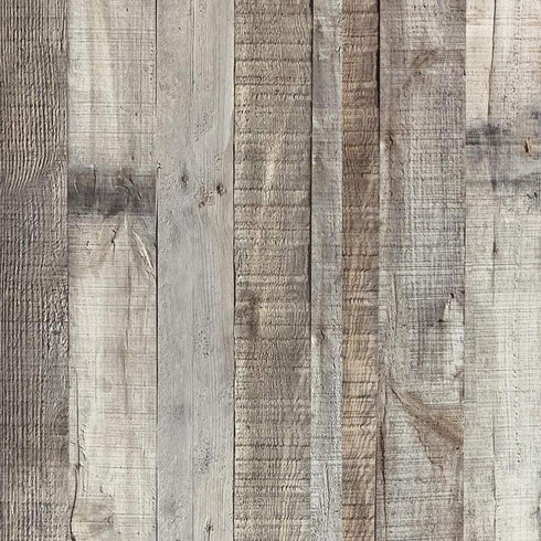 Vintage Wood Wallpaper, Self Adhesive Removable Distressed Look, 17.71 x 120 Vinyl Shelf Covering