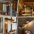 HESSION ST64 LED Edison Bulbs, 4W Equivalent 40W, Soft Light Amber Glass 2700K, LED Filament Bulbs with 90+ CRI, E26