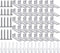 Oudain 40 Set Whiteboard Installation Hardware Kit, Wall Hanging Brackets, Screws, Expansion Tube, 1.26x0.47in