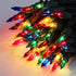 Watereem 3 Pack 100 Count Multicolor Christmas String Lights, Each, Incandescent Mini Christmas Lights, Connectable