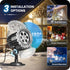 9W B02PL05 Christmas Projector Lights Outdoor, Waterproof & Adjustable LED Christmas Snowflake Projector Lights Outdoor