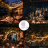 2 24V 1A 24W 33ft10m Class Power Supply for Permanent Outdoor Lights, Outdoor Power Adapter, LED Transformer