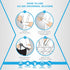 Adhesive Guru All Purpose Clear Silicone Sealant, Waterproof, 10.15 fl.oz, 100% Silicone, Transparent