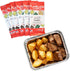 (6 Pack) Flameless Food Warmers Disposable Pads to Keep Food Warm Half Size Pan Warmers for Catering, Buffet, Parties