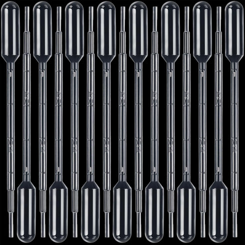 Teenitor 15Pcs 1Ml Transfer Pipettes, Disposable Plastic Droppers for Lab, Medicine, Essential Oil