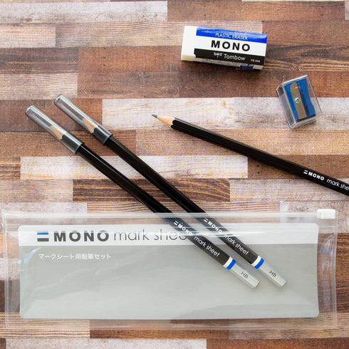 Tombow Pencil Set for Dragonfly Pencil Mark Sheet, MONO HB MA-PLMKN