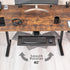 VIVO MOUNT-KB04C Adjustable Computer Keyboard and Mouse Platform Tray Deluxe Smooth Rolling Track Under Table Desk