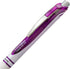 Pentel Gel Ink Pen, Pearl Retractable Gel Pen, 0.7mm Medium Point, Violet Ink, 12 Pack (BLN77PW-V)