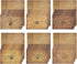 PATIKIL Vintage Gift Card Envelopes Set - 24 Set 150 G V Flap Christmas Card Envelope with Accessories