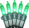 Holiday Essence 100 LED Green St Patrick's Day Christmas String Lights - 26.9 Ft for Indoor and Outdoor