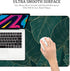 Large Desk Mat, 32" x 16" XXL Extended Gaming Mousepad, Cute Tropical Leaves Desktop Decor for Laptop & Keyboard
