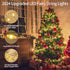 132FT 400 LED Waterproof Fairy Lights, Silver Wire Outdoor String Lights with Remote Timer for Wedding Party