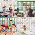 Word Wall Bulletin Board Set, 128 Pcs Alphabet Classroom Decoration
