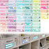 Tinlade 56 Pcs Classroom Library Labels for School Library Genre & Topic for