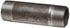 Anvil 8700142253, Steel Pipe Fitting, Nipple, 1-1/4" NPT Male x 3-1/2" Length, Black Finish