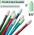 Mr. Pen Pencil Erasers Toppers, 120 Pack, Pastel Colors for Pencils, Pencil Cap Erasers, Eraser Tops