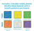 hand2mind Mindful Maze Boards, Tactile Sensory Toys for Toddlers, Calm Down Corner Supplies, Mindfulness for Kids