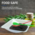 Weigh Boats Large - 125 Pack 330ml Plastic Disposable Trays for Scale, Square Weighing Dishes for Powder, Food Samples