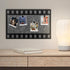Filmstrip Felt Bulletin Board Self-adhesive Memo Display Pad for Wall - 32.6x21.6cm/13x8.5in with Pins