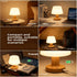 3-Level Dimmable Shower Lamp Mushroom Lamp LED Table Lamp for Bedroom Rechargeable Desk Bedside Small Lamps Night Light